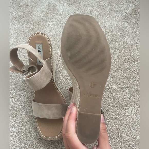 Steve Madden Uri Espadrille Wedges - Picture 4 of 4